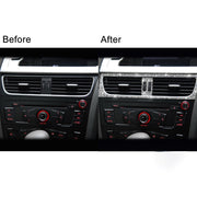 For Audi A4 / A5 / Q5 2pcs Car Air Conditioner Outlet Diamond Decoration Sticker, Right Drive