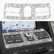 For Nissan 350Z 2006-2009 Car Navigation System Control Diamond Sticker,Left and Right Drive Universal