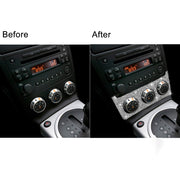 For Nissan 350Z 2006-2009 Car Instrument Knob Diamond Sticker,Left and Right Drive Universal