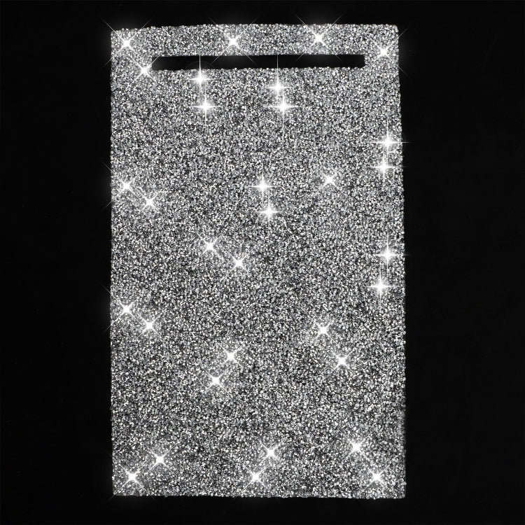 For Tesla Model X Car Storage Box Panel Diamond Sticker,Left and Right Drive Universal