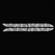 For Tesla Model X Car Exterior Door Handle Panel Diamond Sticker,Left and Right Drive Universal