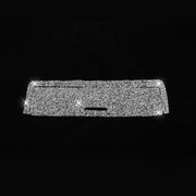 For BMW Series 3 E46 1998-2005 Car Gear Button Frame Diamond Decoration Sticker, Left Drive