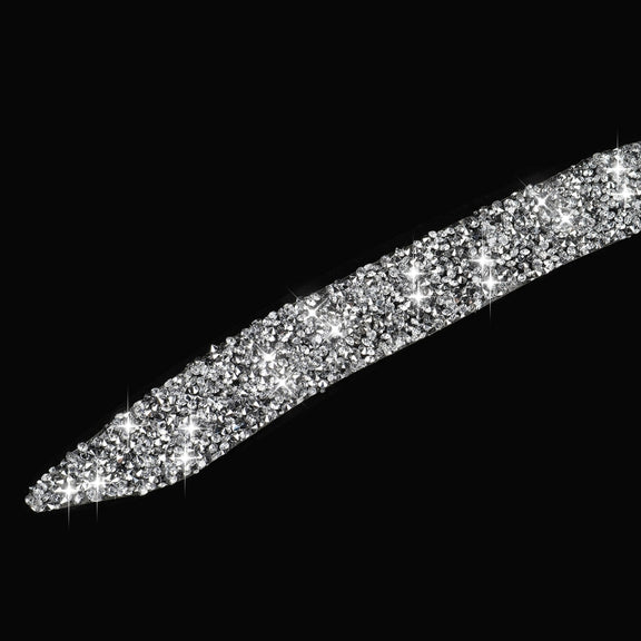 For Tesla Model X Car Rear Fog Lamp Diamond Sticker,Left and Right Drive Universal