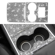 For Tesla Model 3 Car Center Control Panel with Hole Diamond Sticker,Left and Right Drive Universal