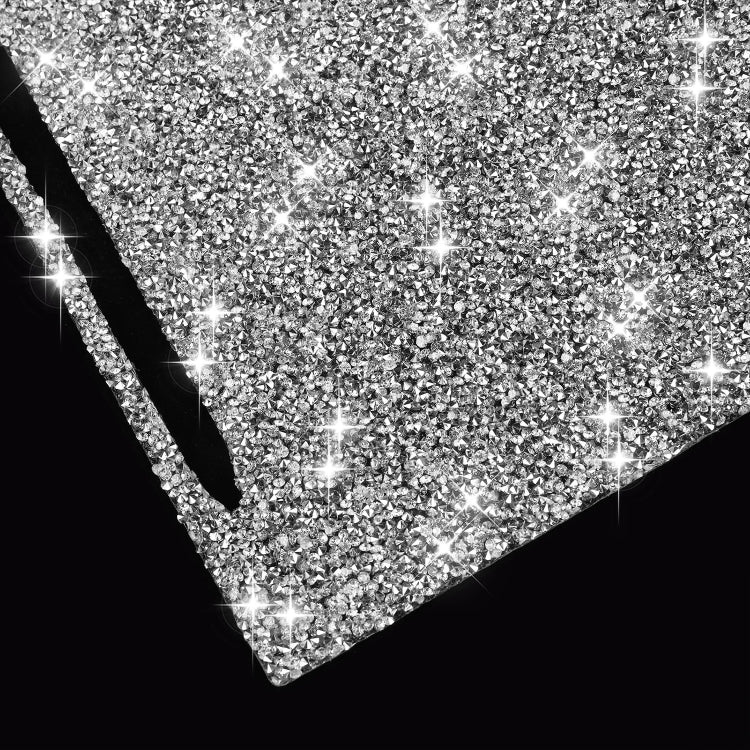 For Tesla Model 3 Car Center Control Panel with Hole Diamond Sticker,Left and Right Drive Universal