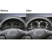 For BMW Series 3 E46 1998-2005 Car Speed Dashboard Diamond Decoration Sticker, Left and Right Drive