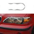 For BMW Series 3 E46 1999-2004 Car Light Eyebrow Soft Style Diamond Decoration Sticker, Left and Right Drive - Car Light Accessories by PMC TechLife | Online Shopping South Africa | PMC TechLife | Buy Now Pay Later Mobicred