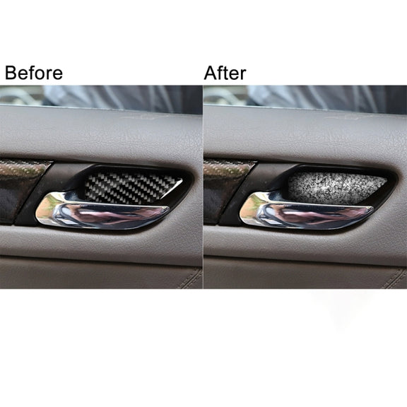 For BMW Series 3 E46 1998-2005 Car Door Bowl Diamond Decoration Sticker, Left and Right Drive