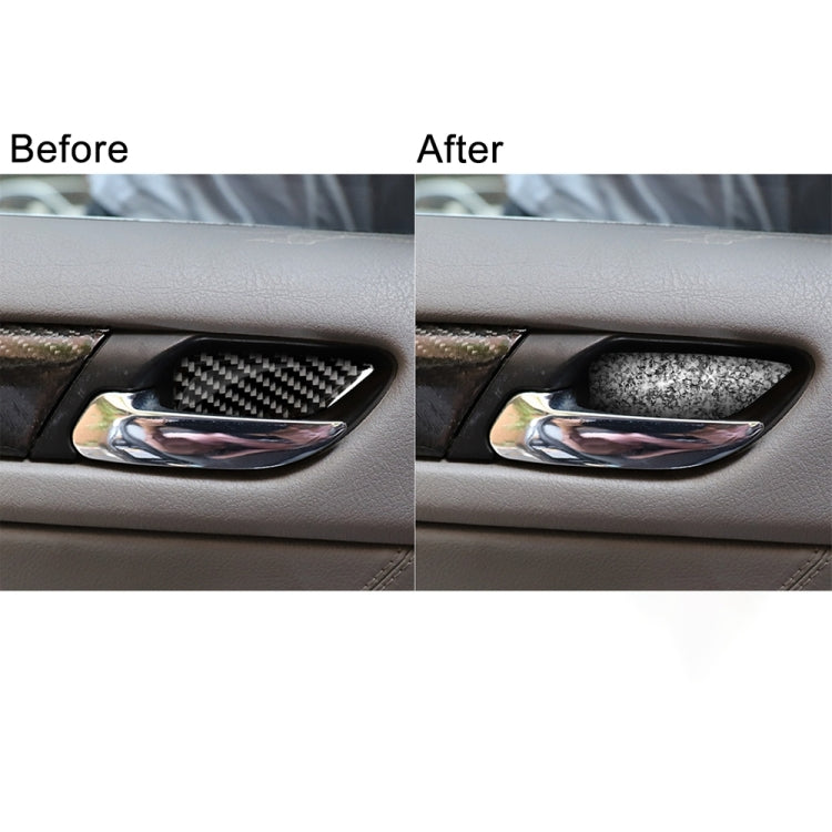 For BMW Series 3 E46 1998-2005 Car Door Bowl Diamond Decoration Sticker, Left and Right Drive