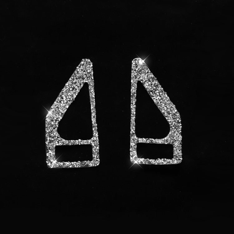 For BMW Series 3 E46 1998-2005 Car Rear Seat Reading Light Diamond Decoration Sticker, Left and Right Drive