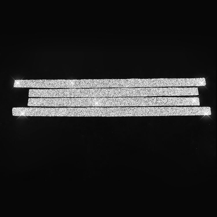 For BMW Series 3 E46 1998-2005 Car Door Threshold Strip Diamond Decoration Sticker, Left and Right Drive