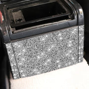 For BMW Series 3 E46 1998-2005 Car Rear Seat Air Outlet Panel Diamond Decoration Sticker, Left and Right Drive