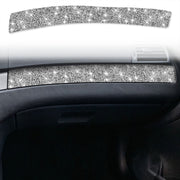 For BMW Series 3 E46 1998-2005 Car Copilot Central Control Diamond Decoration Sticker, Left Drive