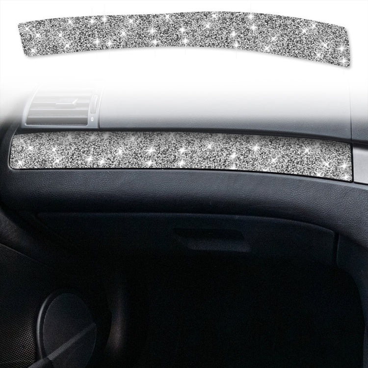 For BMW Series 3 E46 1998-2005 Car Copilot Central Control Diamond Decoration Sticker, Right Drive