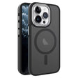 For iPhone 11 Pro Max Two-color Frosted MagSafe Magnetic Phone Case(Black) - iPhone 11 Pro Max Cases by PMC TechLife | Online Shopping South Africa | PMC TechLife