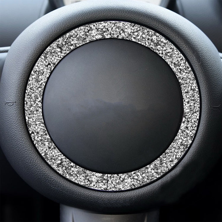For BMW Mini R55 / R56 Car Steering Wheel R Chassis Diamond Decoration Sticker