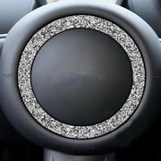 For BMW Mini R55 / R56 Car Steering Wheel R Chassis Diamond Decoration Sticker