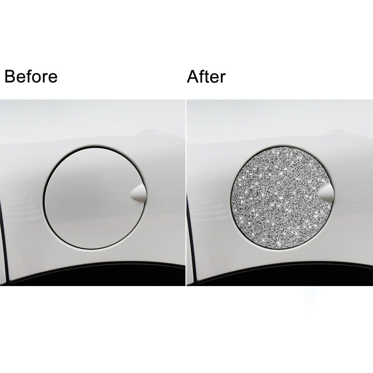 For BMW Mini Car Fuel Tank Cap Diamond Decoration Sticker