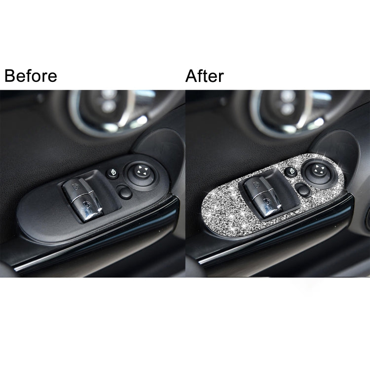 For BMW Mini F56 Car Lifting Panel Diamond Decoration Sticker