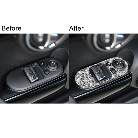 For BMW Mini F56 Car Lifting Panel Diamond Decoration Sticker