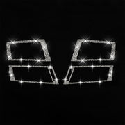 For BMW X5 E70 / X6 E71 2008-2013 Car Side Air Outlet Diamond Decoration Sticker, Left and Right Drive
