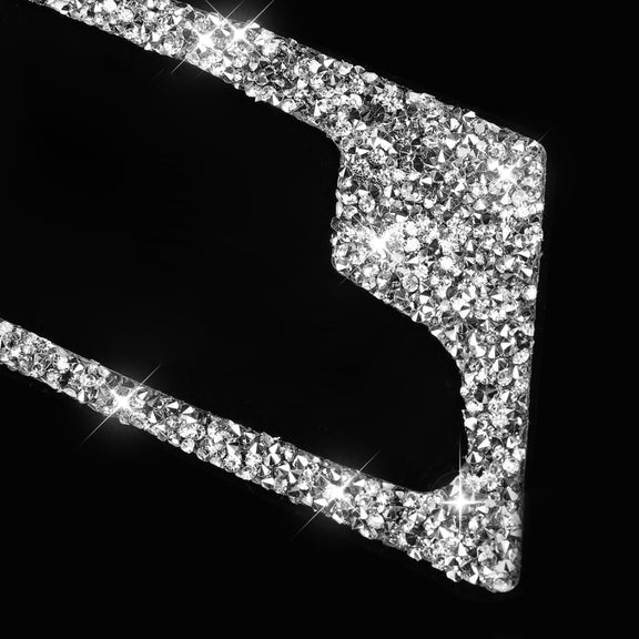 For BMW X5 E70 / X6 E71 2008-2014 Car Door Inner Handle Frame Diamond Decoration Sticker, Left and Right Drive