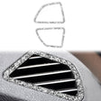For BMW X5 E70 / X6 E71 2008-2013 Car Dashboard Air Outlet Diamond Decoration Sticker, Right Drive - Car Interior Mouldings by PMC TechLife | Online Shopping South Africa | PMC TechLife | Buy Now Pay Later Mobicred