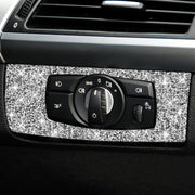 For BMW X5 E70 / X6 E71 2008-2013 Car Headlight Panel Diamond Decoration Sticker, Right Drive