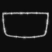 For BMW X5 E70 / X6 E71 2008-2013 Car Dashboard Horn Frame Diamond Decoration Sticker, Left and Right Drive