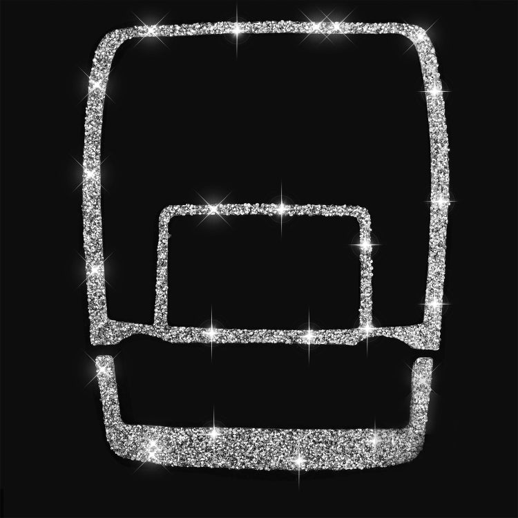 For BMW X5 E70 / X6 E71 2008-2013 2pcs Car Reading Light Diamond Decoration Sticker, Left and Right Drive