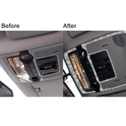 For BMW X5 E70 / X6 E71 2008-2013 2pcs Car Reading Light Diamond Decoration Sticker, Left and Right Drive