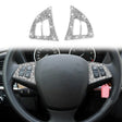For BMW X5 E70 2008-2013 2pcs Car Steering Wheel Buttons Diamond Decoration Sticker, Left and Right Drive - free shipping - PMC TechLife - Order now!