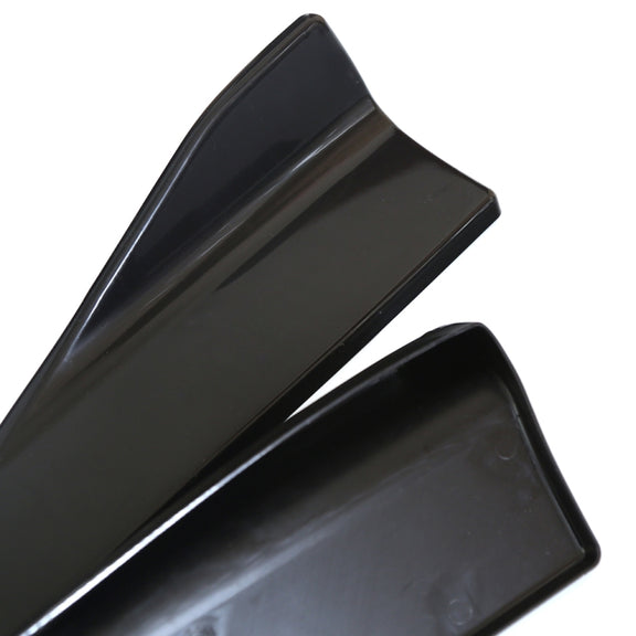 Car Universal Rear Corner Protection Plate Car Modified 48cm Rear Shovel(Black)