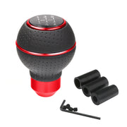 Universal Car Manual Gear Shift Lever 5-speed Shifter Knob(Red)
