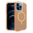For iPhone 12 Pro Max Shockproof MagSafe Magnetic Phone Case(Transparent Gold) - free shipping - PMC TechLife - Order now!