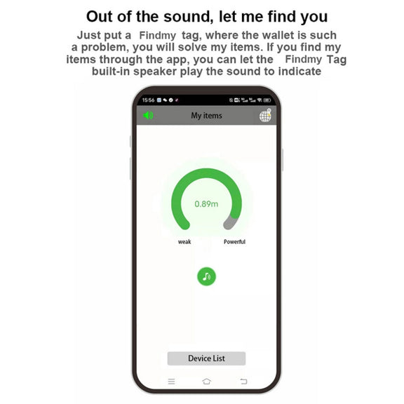 F6 Circular Global Location Tracker Anti-lost Device(Black)