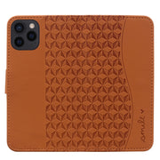 For iPhone 16 Pro Business Diamond Buckle Leather Phone Case with Lanyard(Brown)
