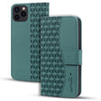 For iPhone 16 Pro Max Business Diamond Buckle Leather Phone Case with Lanyard(Green) - iPhone 16 Pro Max Cases by PMC TechLife | Online Shopping South Africa | PMC TechLife | Buy Now Pay Later Mobicred