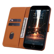 For iPhone 16e Business Diamond Buckle Leather Phone Case with Lanyard(Brown)