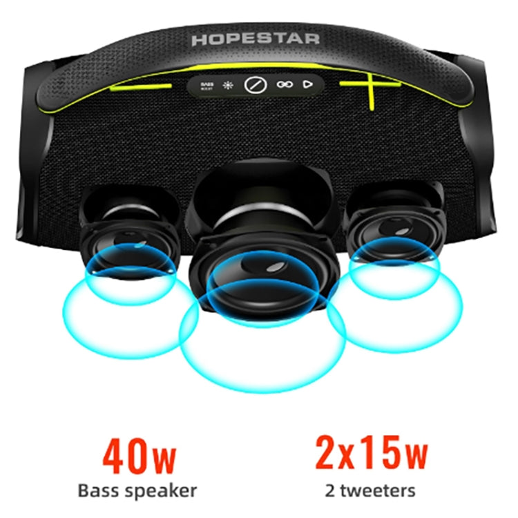 HOPESTAR A40 80W Outdoor Portable Wireless Bluetooth Speaker(Blue)