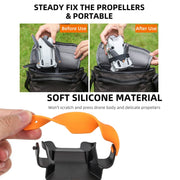 For DJI Mini 4 Pro Sunnylife SJ711 Blade Holder Fixed Propeller Fixer Guard(Black)