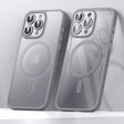 For iPhone 15 Pro Max SULADA Magsafe Magnetic Matte PC + TPU Phone Case(Titanium Gray) - iPhone 15 Pro Max Cases by SULADA | Online Shopping South Africa | PMC TechLife