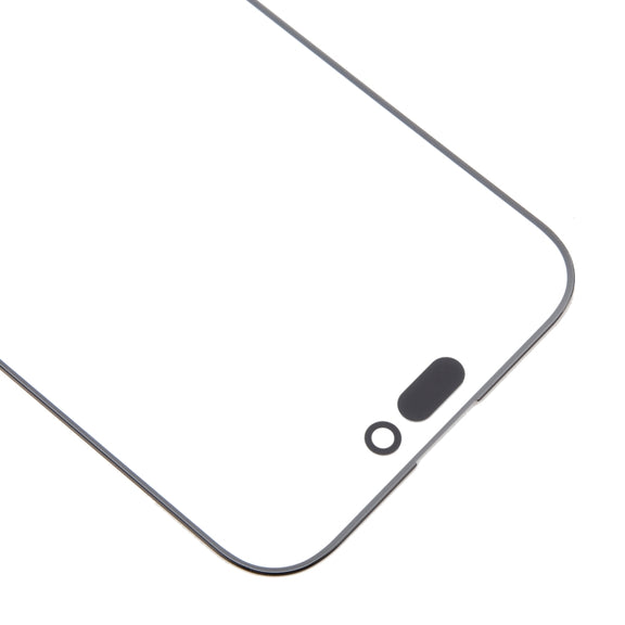 For iPhone 16 Pro Front Screen Outer Glass Lens with OCA Optically Clear Adhesive