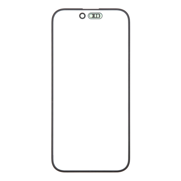 For iPhone 16 Front Screen Outer Glass Lens with OCA Optically Clear Adhesive