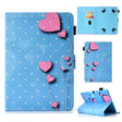 For 10 inch Universal Colored Drawing Stitching Leather Tablet Case(Love) - 10 - 11 inch by PMC TechLife | Online Shopping South Africa | PMC TechLife | Buy Now Pay Later Mobicred
