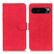 For Google Pixel 9 Pro KHAZNEH Retro Texture Flip Leather Phone Case(Red) - Google Cases by PMC TechLife | Online Shopping South Africa | PMC TechLife | Buy Now Pay Later Mobicred