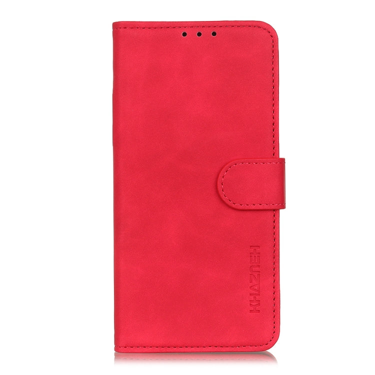 For Google Pixel 9 Pro KHAZNEH Retro Texture Flip Leather Phone Case(Red)