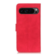 For Google Pixel 9 Pro KHAZNEH Retro Texture Flip Leather Phone Case(Red)