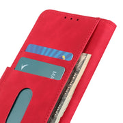 For Google Pixel 9 Pro KHAZNEH Retro Texture Flip Leather Phone Case(Red)