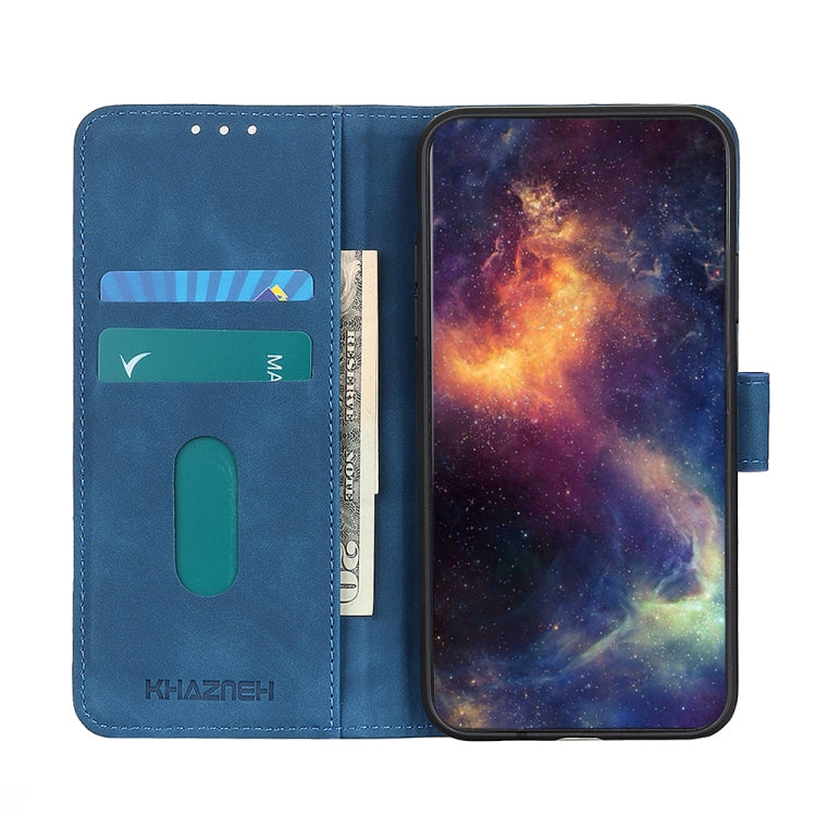 For Google Pixel 9 KHAZNEH Retro Texture Flip Leather Phone Case(Blue)